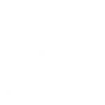 Three simplified human icons stand side by side, with one in the center highlighted and a large hand pointing toward it from above.